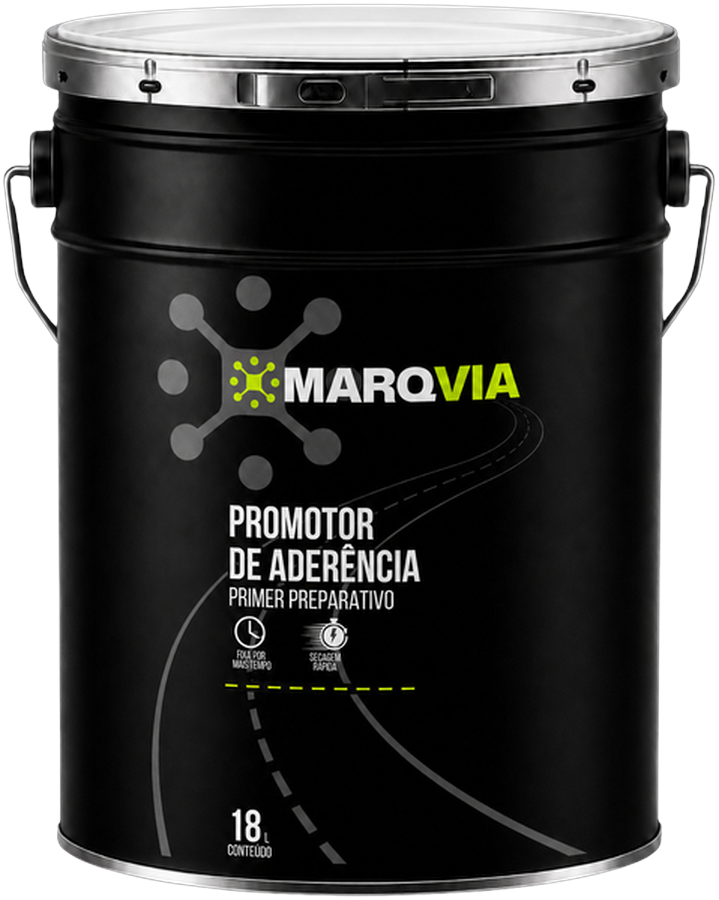 Lata de 18 litros de Promotor de Aderência Marqvia